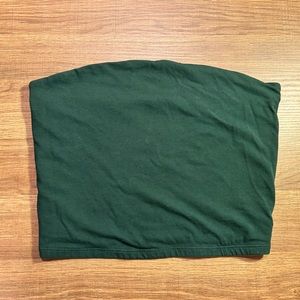 Garage green tube top size p/s